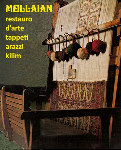 Mollaian telaio restauro tappeti antichi Salento